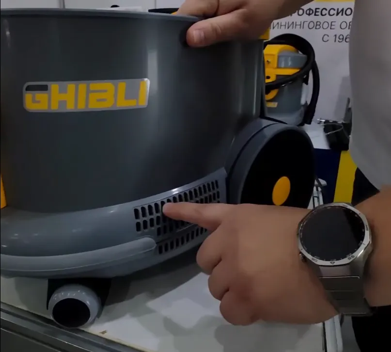 Обзор Ghibli Power D12: пылесос для отелей, ресторанов и хостелов