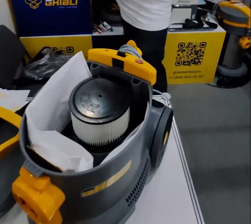 Обзор Ghibli Power D12: пылесос для отелей, ресторанов и хостелов